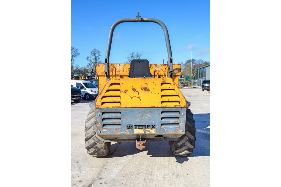 Terex 6 tonne straight skip dumper  Year: 2007  S/N: E703FW179 Recorded Hours: 2883 - Image 6 of 21