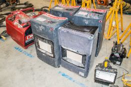 4 - gas fired heaters 101402, 101404, 101406, 101403