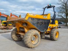 JCB 9FT 9 tonne straight skip dumper  Year: 2018 S/N: 2780323 ** note to bidders, this machine has