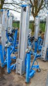Genie SLA-10 manual hoist c/w forks 1612-0927 ** No wire rope **