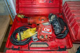 Hilti TE30 110v SDS rotary hammer drill for spares c/w carry case CW50193
