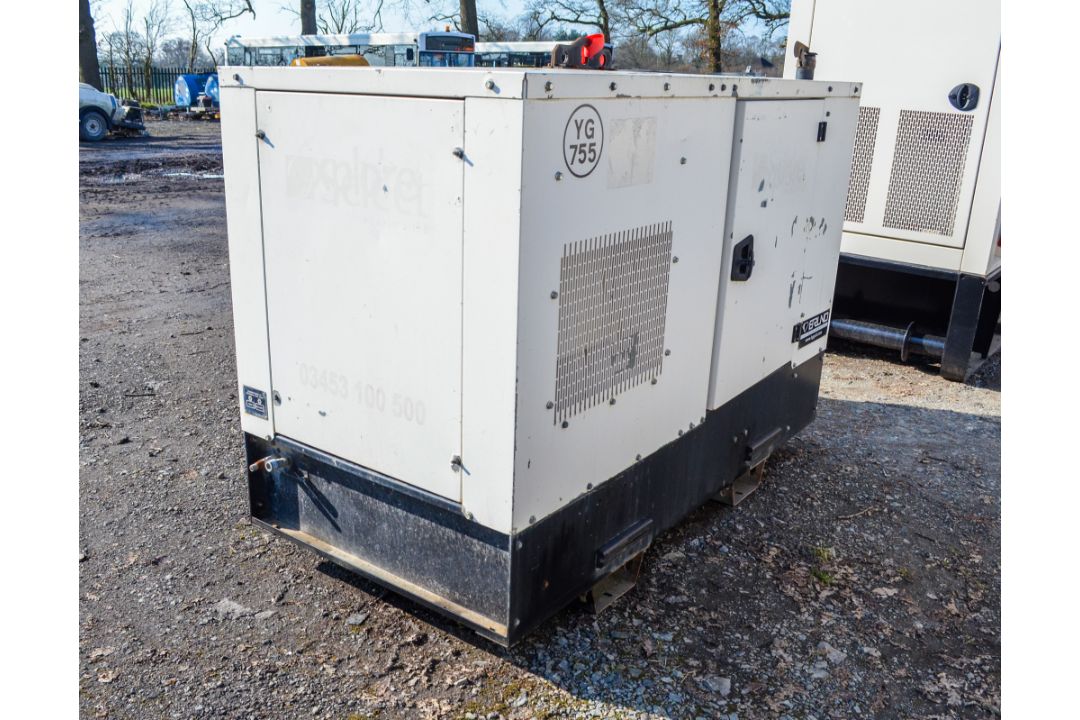 Bruno GX37PE 30kva diesel driven generator Year: 2014 S/N: 38186 YG755 - Image 2 of 5