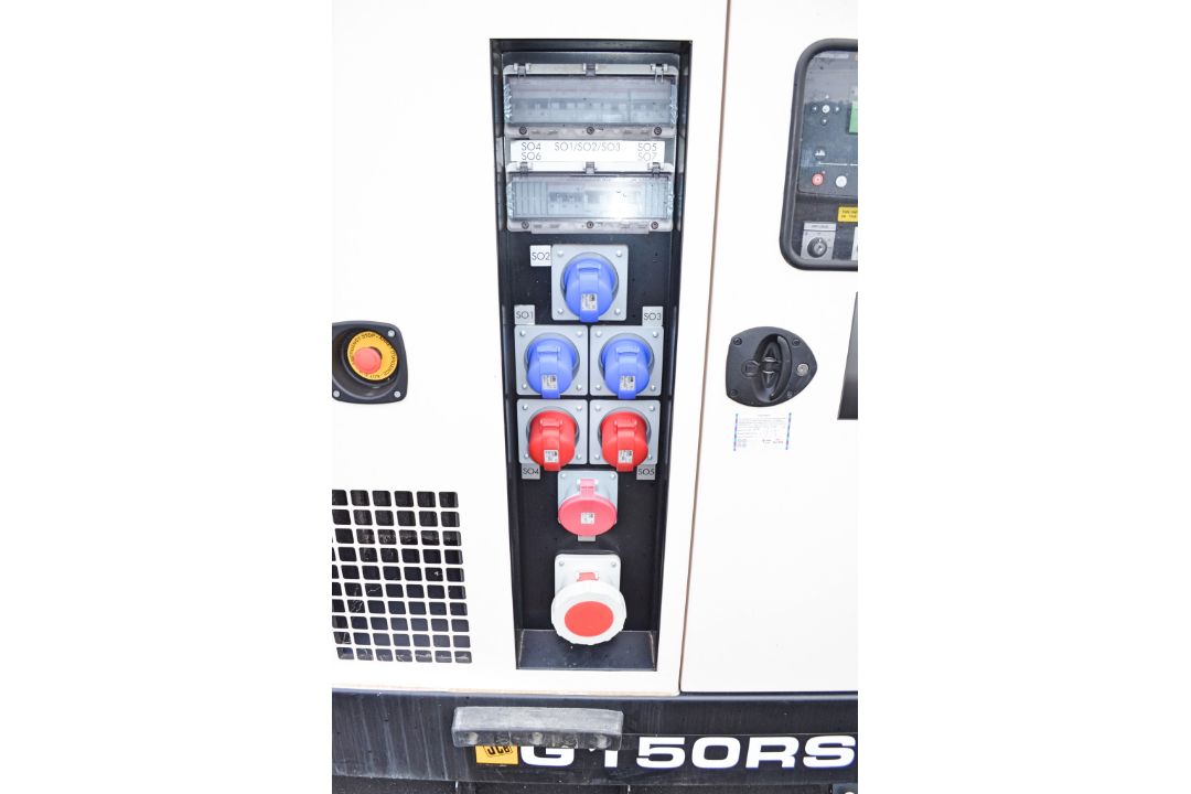 JCB G150 RS 150 kva diesel driven generator Year: 2021 S/N: 2656462 Recorded Hours: 221 E301 - Image 7 of 10