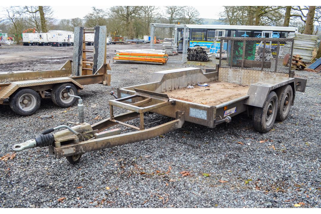 Indespension 10ft by 5ft tandem axle plant trailer2213-0240 S/N: 586188 - Image 1 of 4