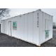 32ft x 10ft anti vandal steel office site unit GT31584 ** No keys but 1 door unlocked ** - Image 1 of 6