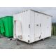 Groundhog 12ft x 6 ft fast tow mobile steel anti vandal welfare unit Comprising of: canteen area, - Image 1 of 10