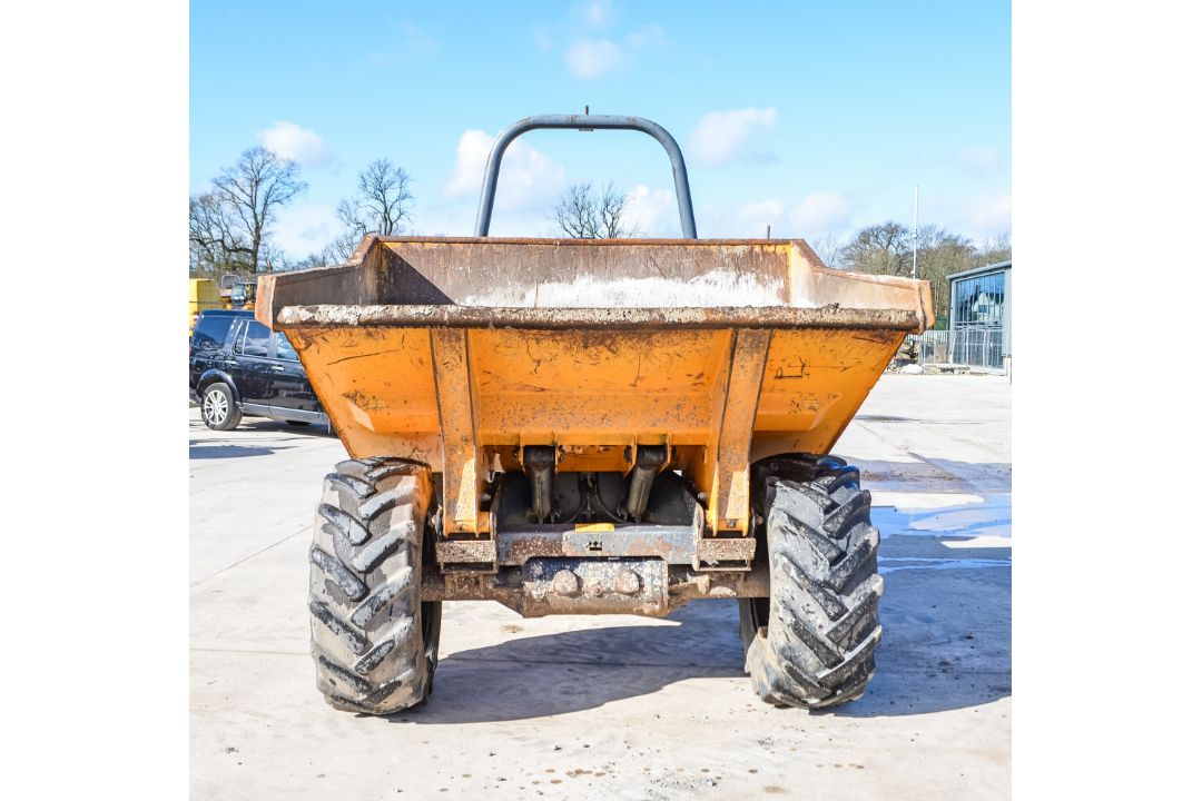 Terex 6 tonne straight skip dumper  Year: 2007  S/N: E703FW200 Recorded Hours: 3525 - Image 5 of 20