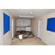 32ft x 10ft anti vandal steel office site unit GT31584 ** No keys but 1 door unlocked ** - Image 5 of 6