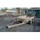 Indespension AD2000 8ft x 4ft tandem axle plant trailer A611695 - Image 1 of 4