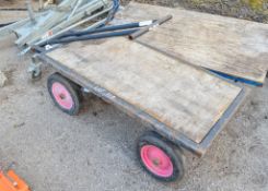 4 wheel warehouse trolley 1709-ARM028