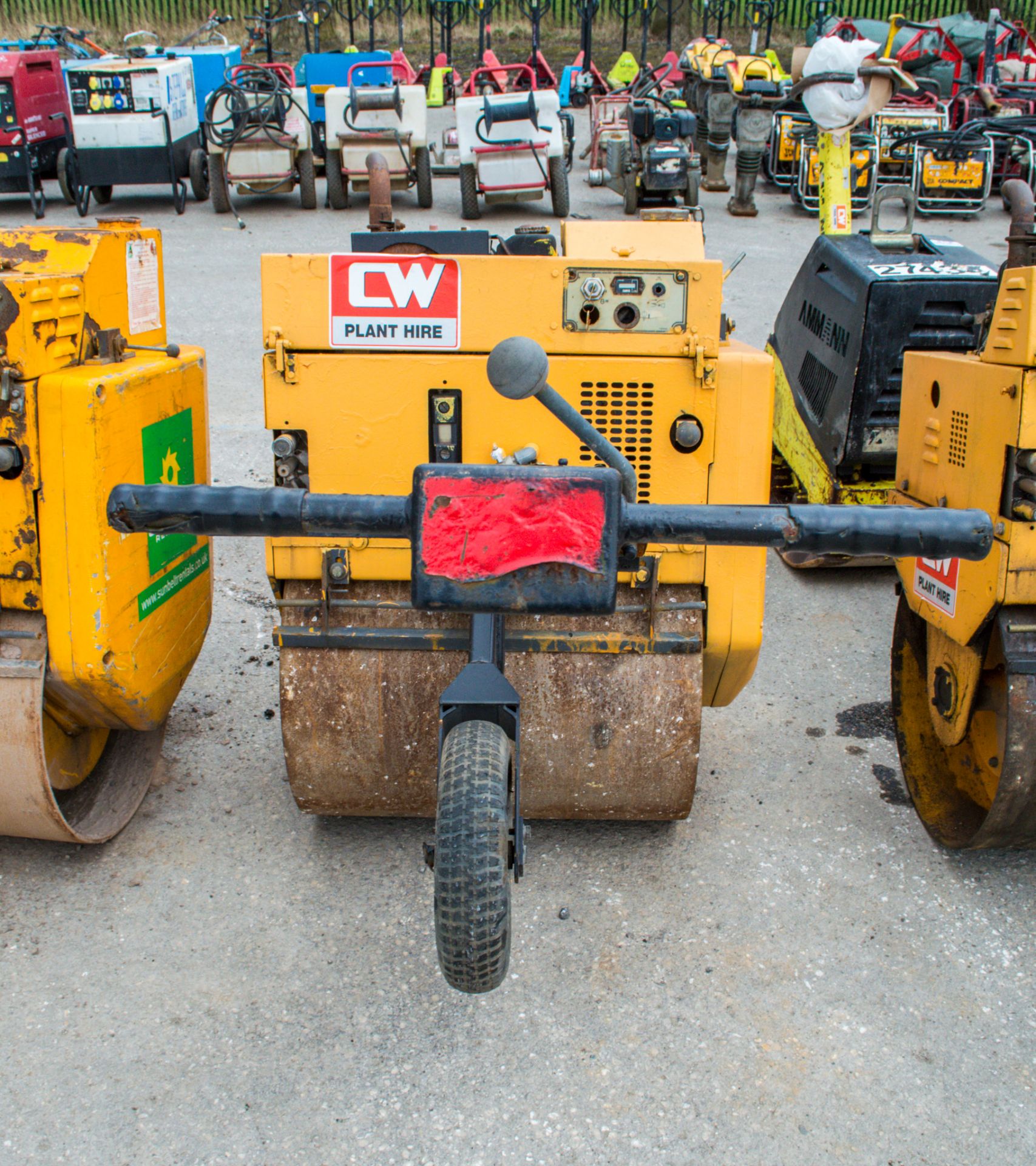 Terex MBR71 diesel driven pedestrian roller breaker CW92988 - Image 3 of 5