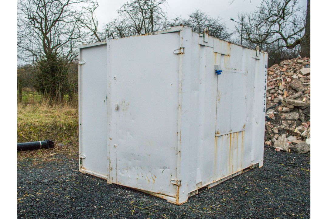 10' by 8' steel store  A343536 - Image 1 of 5