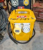 Worksafe 240v to 110v 3.3 kva transformer ** Plug cut off ** CW60651