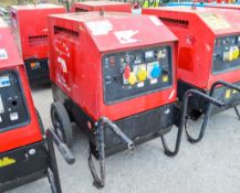 Mosa GE 6000 SX/GS 6kva diesel driven generator Year: 2014 Recorded hours: 2685 1404-3913