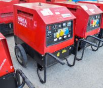 Mosa GE 6000 SX/GS 6kva diesel driven generator Year: 2014 Recorded hours: 5002 1410-4086