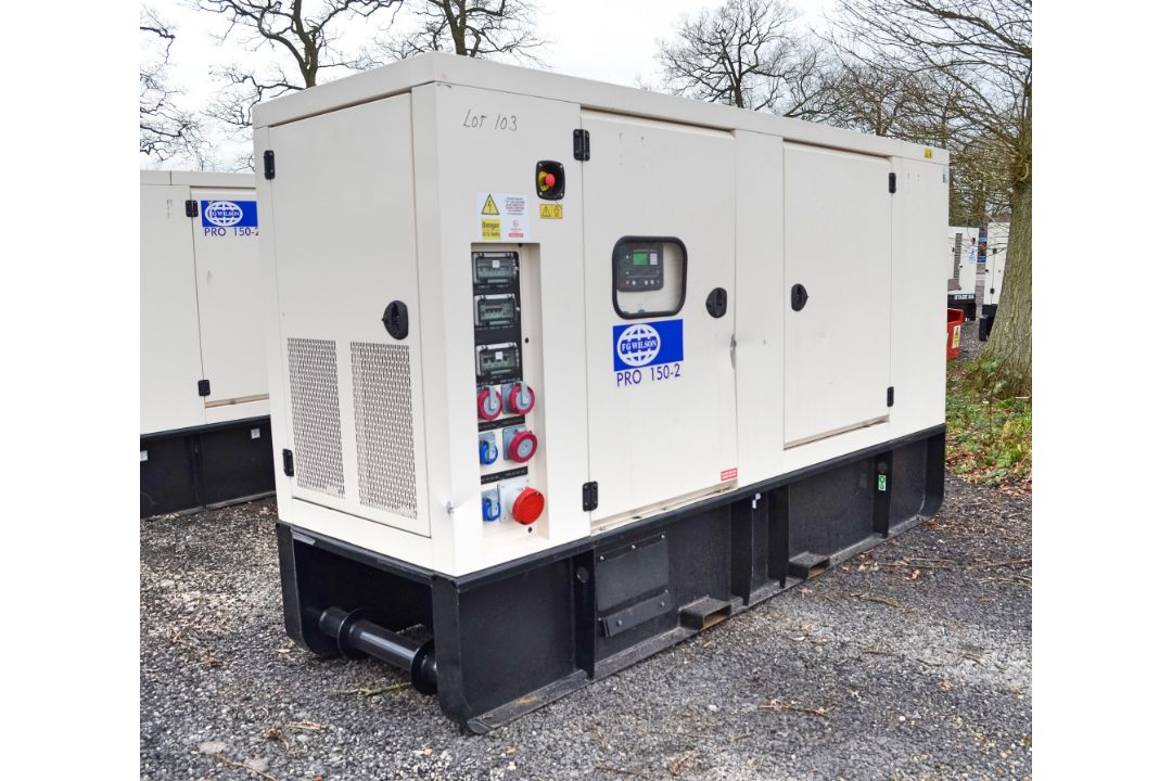 FG Wilson Pro 150-2 150 kva diesel driven generator Year: 2019 S/N: FGWGS980VPJ900247 Recorded - Image 1 of 11