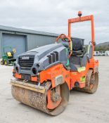 Hamm HD12 double drum ride on roller Year: 2017 S/N: H2008723 Recorded Hours: 598 A778828 ** No