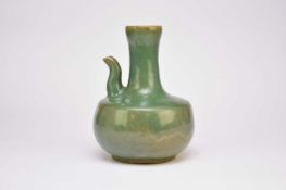 A Chinese celadon glazed stoneware ewer