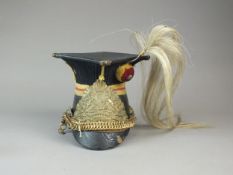 A Victorian 16th (The Queen’s) Lancers Other Ranks Full Dress Lance Cap or Chapka