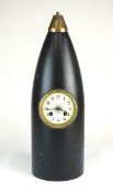 Artillery shell mantelpiece clock