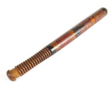 LOCAL INTEREST - Victorian Shropshire Constabulary Superintendent's truncheon