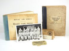 WWII RAF 'Caterpillar Club' badge group