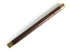 George III night watchman truncheon or nightstick, dated 1812