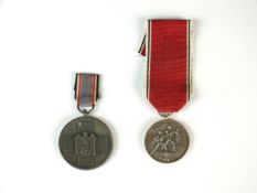 German Social Welfare and Anschluss medals