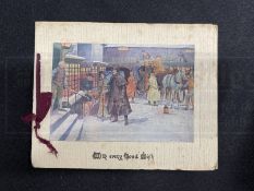R.M.S. TITANIC: Third Officer Herbert J. Pitman Archive. Personal Christmas card from Eleanor