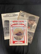 R.M.S. QUEEN MARY: Album of mostly magazines and newspapers relating principally to the Queen Mary.