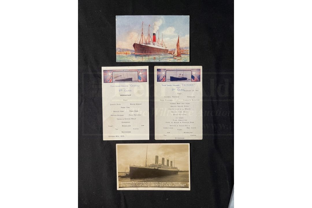 POSTCARDS: Collection of approximately seventy two original White Star Line and other postcards to