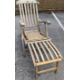 WHITE STAR LINE: Superb First-Class steamer chair bearing the star to top rail, bergere seat and - Image 1 of 2