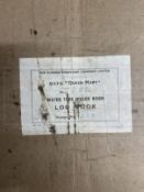 OCEAN LINER/CUNARD: Archive collection of Queen Mary and Queen Elizabeth boiler/engine room log
