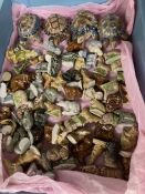 20th cent. Ceramics: Wade whimsy figures, large quantity including polar bear, cow, dogs, seal,