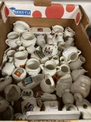 20th cent. Goss china, various subjects and ten items of crested china. (50)