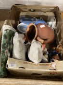 19th/20th cent. Ceramics: Includes Wedgwood, Wade, Royal Worcester, Stoneware jug, Staffordshire