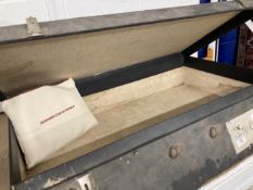 Automobilia: Car trunk 1940s. 33ins. x 22ins. x 8ins.