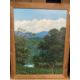 Margaret White: Watercolour framed and glazed 15ins. x 11½ins, oil on board river study Fabio Rojas, - Image 2 of 3