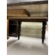 Edwardian painted oak table base with later top and small drawer. 46½ins. x 34ins. x 29ins. - Image 6 of 6