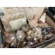 20th cent. Pottery: Mixed lot to include trade figures, animals, Buddha head, llama plaque, wooden - Image 3 of 4