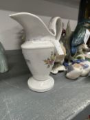 20th cent. Ceramics: Birds - Copenhagen x 3, Karl Enns Kingfisher and Tree Climber. (5) 19th/20th