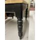 Edwardian painted oak table base with later top and small drawer. 46½ins. x 34ins. x 29ins. - Image 3 of 6
