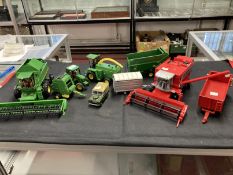 Toys: Diecast Britain's Farming Machinery includes Massey Ferguson 7200 Combine Harvester, 12