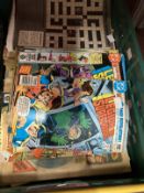 Comics: Large selection of mixed comics 1970s includes many 2000 AD including first, no gift,