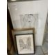 English School: Pencil and charcoal, nude man signed bottom right, framed and glazed. 22½ins. x 17¾ - Image 3 of 3