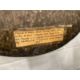 19th cent. Chinese bronze gong with engraved inscription to the centre. Dia. 17ins. From a - Image 4 of 4