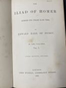 Antiquarian Books: The Iliad of Homer, rendered into English blank verse by Edward Earl of Derby. In