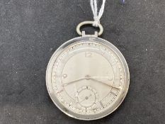 Watches: Acier stainless steel cased c1938 movement signed Hameter inscribed on reverse, Arabic