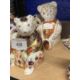 Royal Crown Derby paperweights, teddy bear with red bow, polar bear, seated bear, signed Cheryl - Image 1 of 3