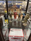 21st cent. Collectables: Country Artists Magnificent Meerkats, including Windsor, Haig, Viktor,